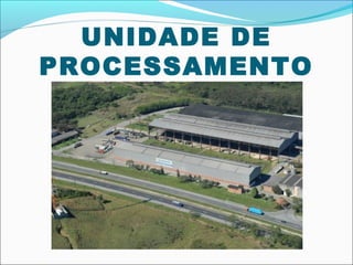 UNIDADE DE
PROCESSAMENTO
 
