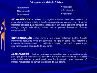 Academia de Aula de Pilates para Coluna Maranhão - Aula Pilates Solo -  Dançando na Lua
