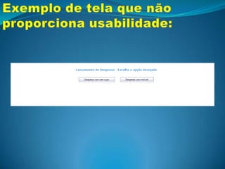   Letras claras sobre um fundo escuro;