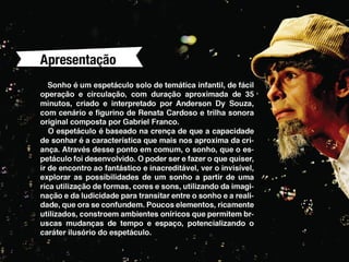 Apresentação sonho escola