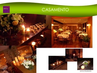 CASAMENTOJantar 50 pessoas