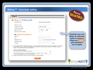 $tiforp™ - Inscrição online.




                               © 2011 Stiforp.com All Rights Reserved.
 