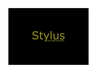 Apresentação Stylus