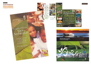 Sustentabilidade
Responsabilidade
Socioambiental
 