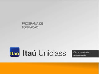 Programa de Formação Uniclass