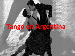 Tango en Argentina