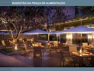 SUGESTÃO DA PRAÇA DE ALIMENTAÇÃO
 
