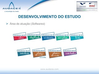 DESENVOLVIMENTO DO ESTUDO Área de atuação ( Softwares ) www.audaces.com 