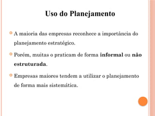 A Importância do Planejamento Estratégico para o Sucesso Empresarial ...