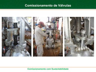 Comissionamento de Válvulas




 Comissionamento com Sustentabilidade
 