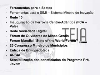 Ferramentas para a Sectes