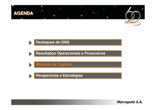 Apresentação Teleconferência 2008