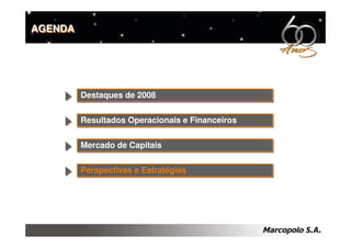 Apresentação Teleconferência 2008