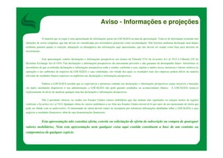 ApresentaçãO TeleconferêNcia DebêNtures