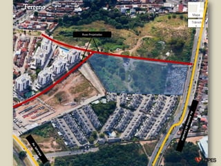 Terreno
Ruas Projetadas

 