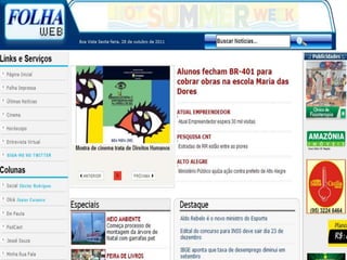 Apresentação texto jornalístico