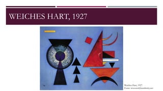 WEICHES HART, 1927
Weiches Hart, 1927.
Fonte: ww.wassilykandinsky.net
 