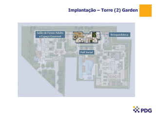 Implantação – Torre (2) Garden
1
 