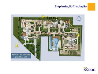 Implantação Insolação
1
 