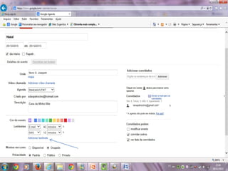 Tutorial Google Agenda