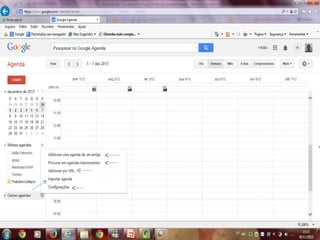 Tutorial Google Agenda