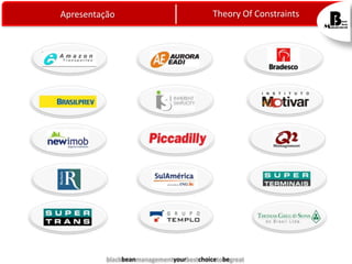 Apresentação

Theory Of Constraints

blackbeanmanagementyourbestchoicetobegreat

 