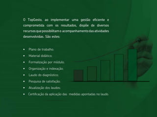 Apresentação TOPGESTO - Gestão Segura em Saúde
