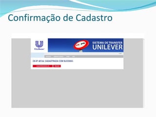 Apresentação Transferonline 2012