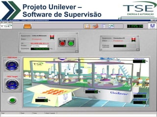 Projeto Unilever –
Software de Supervisão   ENERGIA E AUTOMAÇÃO
 