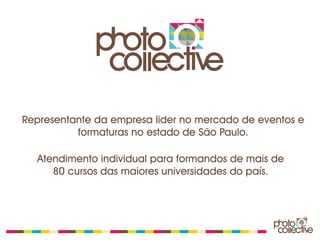 Representante da empresa lider no mercado de eventos e
          formaturas no estado de São Paulo.

  Atendimento individual para formandos de mais de
     80 cursos das maiores universidades do país.
 