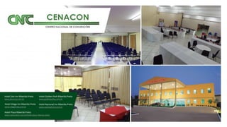 Hotel Dan Inn Ribeirão Preto
www.daninnrp.com.br
Hotel Golden Park Ribeirão Preto
www.goldenparkrp.com.br
Hotel Plaza Ribeirão Preto
www.nacionalinn.com.br/hotel-plaza-ribeirao-preto
Hotel Nacional Inn Ribeirão Preto
www.nacionalinnrp.com.br
Hotel Vilage Inn Ribeirão Preto
www.vilageinnrp.com.br
 