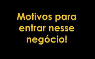 Apresentação UP! Essência Tony Sanderson