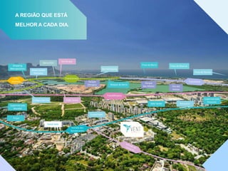 A REGIÃO QUE ESTÁ
MELHOR A CADA DIA.
Linha
Amarela
TransCarioca
TransOlímpica
TransOeste
Estrada dos
Bandeirantes
Shopping
Metropolitano
Maternidade
Perinatal
Barra D’Or
Via Parque
BarraShopping
Praia da Barra Praia da Reserva
Praia da Recreio
Supermercado
Prezumic
Riocentro
Vila dos
Atletas
Parque
dos Atletas
MAP BAND
Bosque da Barra
Parque
Olímpico
Crystal Mall
HSBC ArenaColégio Marista
Projac
Supermercado
Mundial
Stand Vent
 