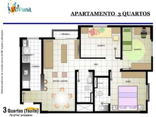APARTAMENTO  3 QUARTOS 