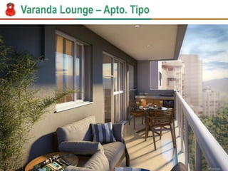 Varanda Lounge–Apto. Tipo  