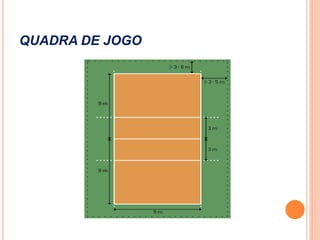 QUADRA DE JOGO
 