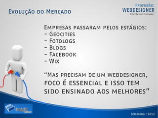 Profissão Webdesigner