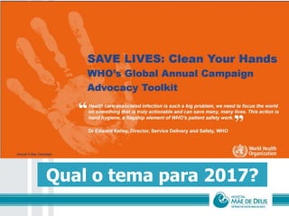 Qual o tema para 2017?
 