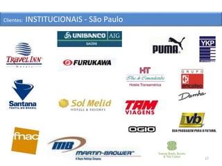 17
Clientes: INSTITUCIONAIS - São Paulo
 