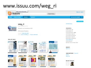 www.issuu.com/weg_ri
 