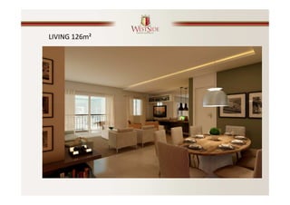 LIVING 126m²
 