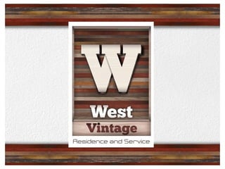 Apresentação west vintage small