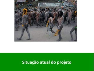 Situação	atual	do	projeto	
	
 