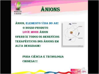 ÂNIONS
 