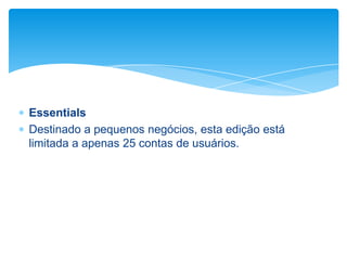Apresentação Windows Server 2012 | PPTX