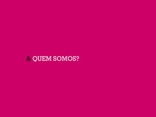 & QUEM SOMOS?




 O que fazemos   Quem somos   Dúvidas?   Contacto
 