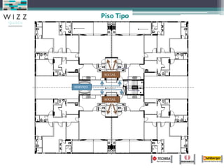 SOCIAL
SOCIAL
SERVIÇO
Piso Tipo
 