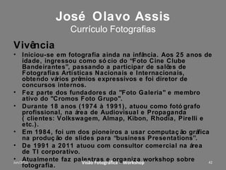 Ritmo




              Foto de Paulo Adriano



Workshop – Fotografia Digital Criativa   42
 