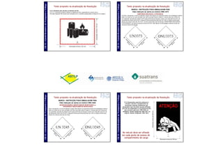 Workshop - Mudanças no Transporte Terrestre de Produtos Perigosos