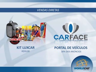 VENDAS DIRETAS

COMPRE O CARRO DO SEUS SONHOS AQUI

KIT LUXCAR

PORTAL DE VEÍCULOS

R$59,00

30% DOS ANÚNCIOS

 